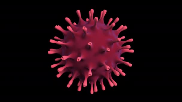 Virus Bactéries Médecine Santé Concept — Video