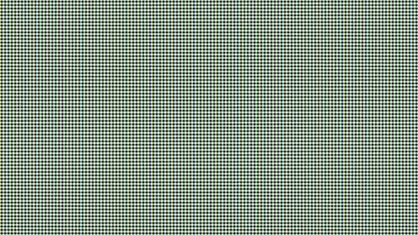 Oude Lcd Pixels Achtergrond Macro Shot Van Het Computerscherm Pixel — Stockvideo