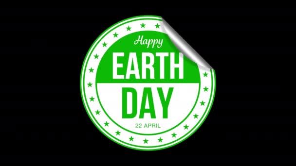 Journée Mondiale Environnement Concept Jour Terre — Video