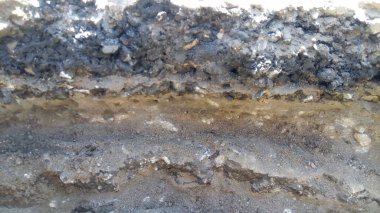 Bir inşaat projesinin temel veya inşaat amaçlarının türünü ve karışımını bulmak için toprak türleri araştırması