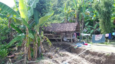 toprak durumu bir heyelan sonrasında (doğal afet)