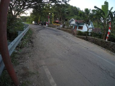 toprak durumu bir heyelan sonrasında (doğal afet)