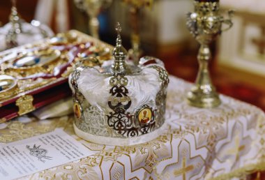 Ortodoks kilisesinin içinde.