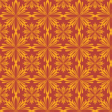 Soyut çiçek desenli arkaplan, lüks desen, şık vektör çizimi