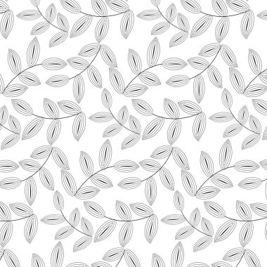 Soyut çiçek desenli arkaplan, lüks desen, şık vektör çizimi