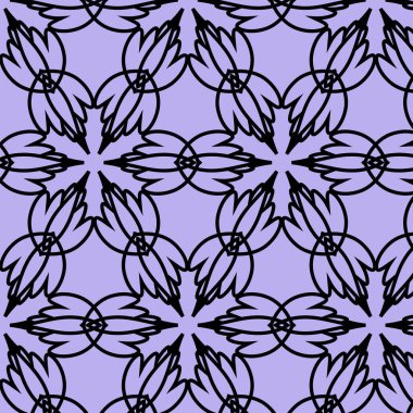 Soyut çiçek desenli arkaplan, lüks desen, şık vektör çizimi