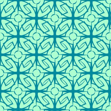 Vektörsüz damaske desenleri. Zengin süsler, eski Şam tarzı duvar kağıtları, tekstil, ambalaj, lüks ürünlerin tasarımı - Vektör İllüstrasyonu