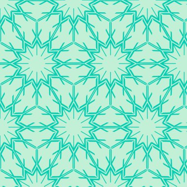 Vektör kusursuz desen. Modern stil soyut doku. Çizgili elementlerden tekrarlanan geometrik şekiller soyut çiçek desenli arka plan, lüks desen, şık vektör çizimi