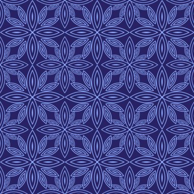 Geometrik çiçek desenleri seti. Mandala deseni parlak renkli psikedelik baskıyla ayarlandı. Çiçek desenli vektör, çiçeğin doğrusal taç yaprağı, tek renkli stil