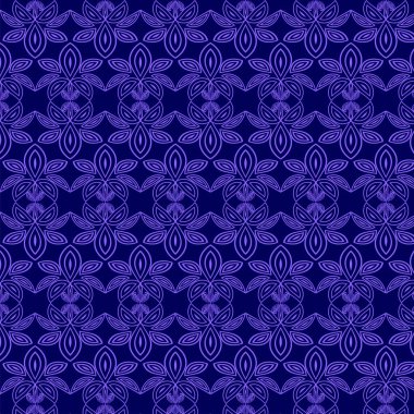 Geometrik çiçek desenleri seti. Mandala deseni parlak renkli psikedelik baskıyla ayarlandı. Çiçek desenli vektör, çiçeğin doğrusal taç yaprağı, tek renkli stil