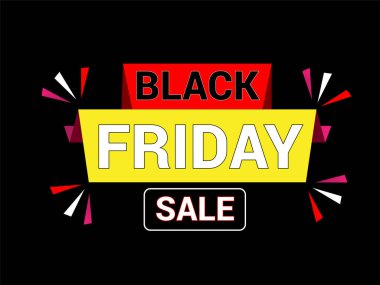 Kara Cuma Satış Bayrağı, Yazıt Tasarım Şablonu, Kara Cuma Sancağı, Cuma Büyük Satış.