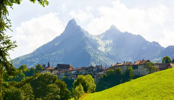 Gruyere, Switzerland. Landscape view