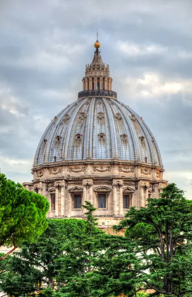 Peterskyrkan Rom Vatikanen — Stockfoto