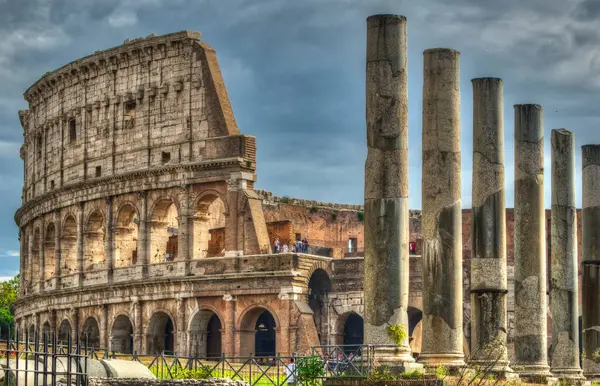 Visa Romerska Colosseum — Stockfoto