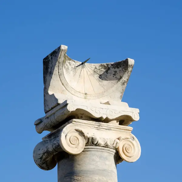 Ancient Roman Sundial Pompeii — Stock Photo, Image