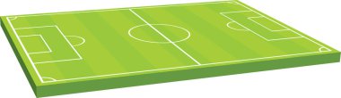 Çimenli futbol sahası