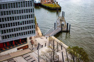 Hamburg şehir görünümünü 