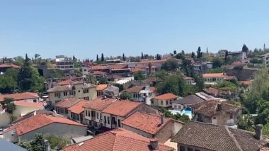 İspanya 'nın Barselona şehrinin hava manzarası