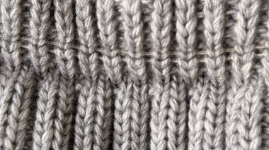 gri örülmüş kumaş dokusu, arkaplan
