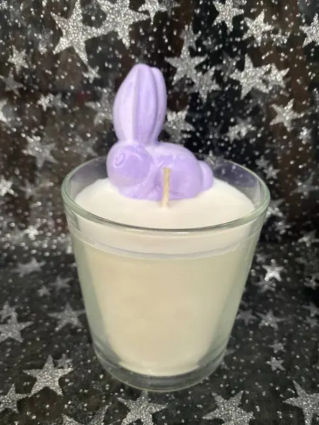 candles for Easter, Easter, Easter bunny, Easter candle, rabbit,