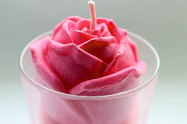 mum, mum gül, pembe gül, el yapımı mum, soya mumu, el yapımı, hediye, pembe, kırmızı, dekor, ev dekorasyonu, gül