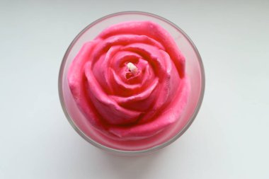 mum, mum gül, pembe gül, el yapımı mum, soya mumu, el yapımı, hediye, pembe, kırmızı, dekor, ev dekorasyonu, gül