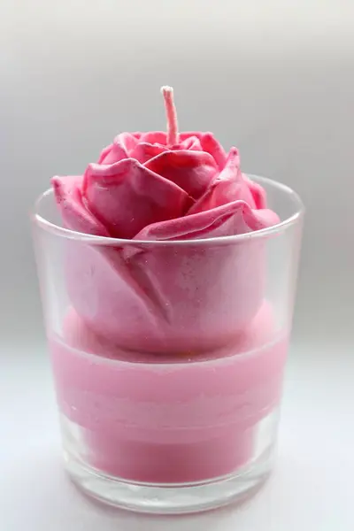 mum, mum gül, pembe gül, el yapımı mum, soya mumu, el yapımı, hediye, pembe, kırmızı, dekor, ev dekorasyonu, gül