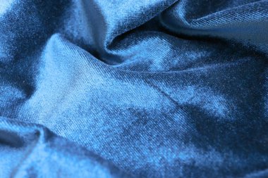 Mavi ipek kumaş. mavi ipek arkaplan