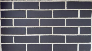 Siyah tuğlalı arka plan. Siyah beyaz tuğla duvar. tuğla duvar dokusu.