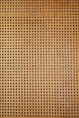 vertical background image with light brown wicker grid texture clipart