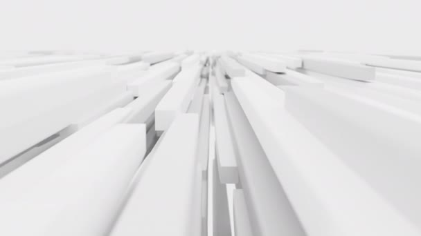 Abstraktní Pozadí Uspokojující Abstraktní Animace Pohybové Geometrické Kostky Bezešvé Smyčkové — Stock video