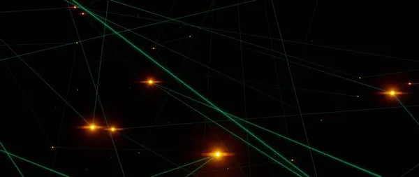 3d animasyon, soyut arkaplan dijital pleksus arkaplan ve noktalar