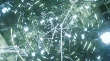 Parlayan ışıklarla soyut arkaplan