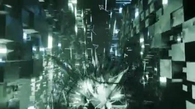 Soyut arkaplanın 3 boyutlu görüntüsü