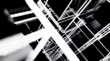 soyut mimari sanat tasarımı, dijital illüstrasyon arka planı