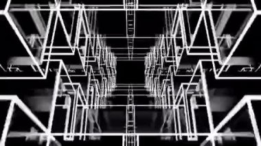 Siyah ve beyaz kareli soyut arkaplan