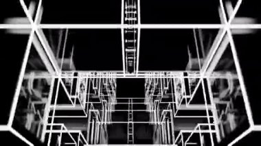 siyah ve beyaz soyut teknoloji