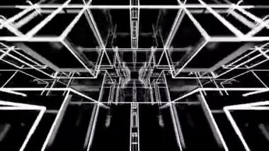 Geometrik elementlerle soyut arkaplan