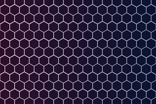 Mavi ve pembe parçalı soyut Siyah Altıgen Arkaplan, Web, Banner, Vektör illüstrasyonu