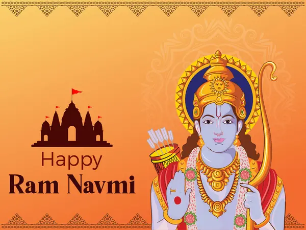 Shree Ram Navmi Maratonu, Hintçe yazı, Shree Ram Navmi, Tanrı Ram yayı ve Hindu tapınağı oku anlamına gelir..