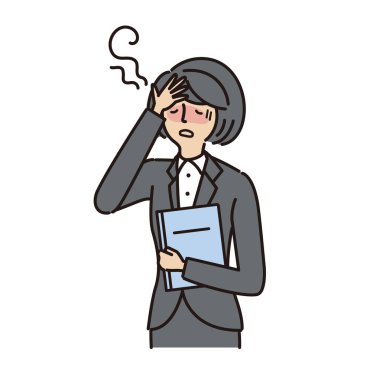 İş dünyası: Kadın / Hastalık / Belirtiler (Ateş))