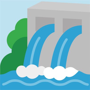 Altyapı simgesi: Baraj (rezervuar)