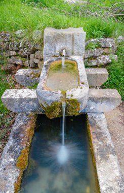 Parktaki eski çeşme