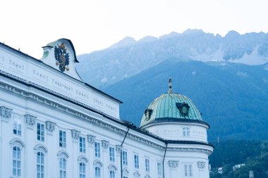 Innsbruck 'taki İmparatorluk Sarayı Kubbesi (Avusturya)
