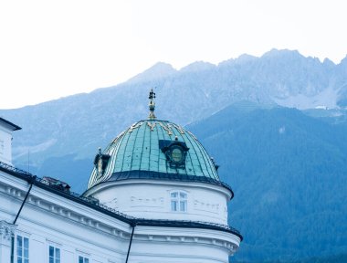Innsbruck 'taki İmparatorluk Sarayı Kubbesi (Avusturya)