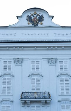 Innsbruck 'taki Hofburg İmparatorluk Sarayı cephesi (Avusturya)