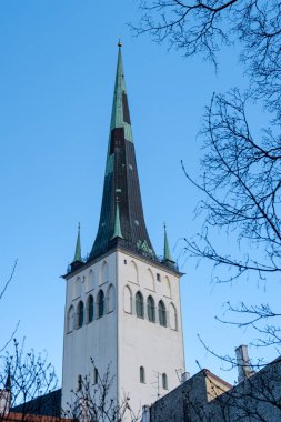 Kutsal Üçleme Katedrali ve Tallinn şehrindeki Aziz Nicholas Kilisesi..