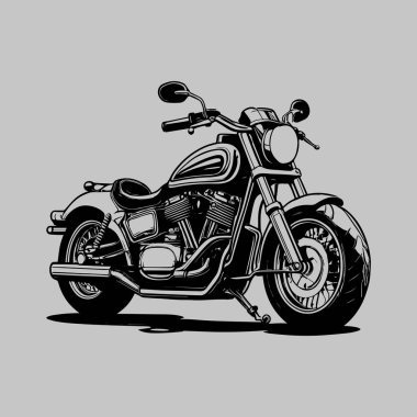 motor siyah ve beyaz sanat tasarımı