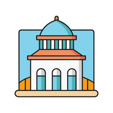 eski yapı vektör sanatı ve illüstrasyonu 