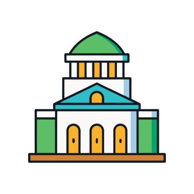 eski yapı vektör sanatı ve illüstrasyonu 